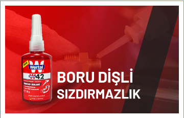 Boru Dişli Sızdırmazlık